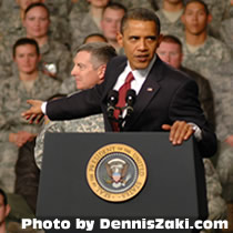 President Barack Obama in Alaska November 14,2009