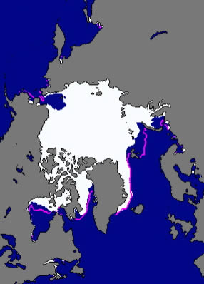 After shrinking to its smallest summer extent in modern times, the pack ice of the Arctic Ocean has slowly begun to refreeze.