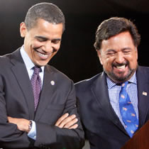Senator Barack Obama's speech on race was the clincher for Bill Richardson in his endorsement of the Obama's presidential bid.