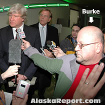 Eddie Burke - He's the guy with the big head. Ok, the guy with no hair and a big head.