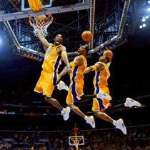 Kobe Bryant, the superstar Los Angeles Lakers guard, has been named the NBA's Most Valuable Player.