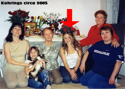 Victor Kohring's family.