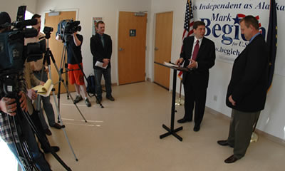 Begich Presser