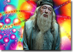 Harry Potter author J.K. Rowling said Friday that Hogwart's headmaster Albus Dumbledore was gay.