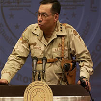 The former US commander in Iraq, Lt. General Ricardo Sanchez, ripped the Bush administration for incompetent strategic leadership.