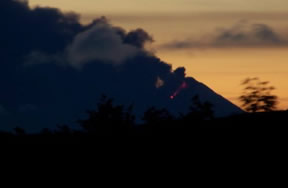 Pavlov Volcano, a 8,261-foot cone rising from the Alaska Peninsula southwest of Anchorage, blasted a plume sparkling with lightning almost four miles into the sky on Aug. 30, continuing an eruption that began in mid-August and could be building toward a colossal explosion.