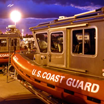 Coast Guard boats