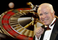 John McCain gambling on America's future