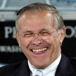 Fired Defense Secretary Donald Rumsfeld authorized the torture and mistreatment of detainees at Abu Ghraib prison in Iraq, the prison's former commander said in an interview with Spain's El Pais on Saturday.