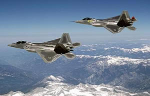 F-22 fighter