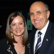 Judith Nathan, presidential hopeful Rudy Giuliani's wife, misused a New York City car and police driver in 2001, WCBS-TV reports.