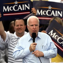 John McCain is dropping his request for federal funds, choosing to rely on private fund-raising for the remainder of his party's presidential race.
