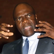 Opposition leader Arthur Mutambara was arrested Sunday by President Robert Mugabe on charges charges of contempt of court and publishing falsehoods.