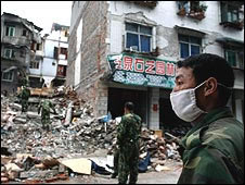 The death toll after last week's 7.9 earthquake could rise to over 50,000, Chinese officials said Thursday.