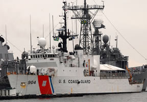The U.S. Coast Guard is set take over a new national security cutter following setbacks in updating its vessels to fight crime on the high seas, officials say.