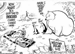 The Bush administration reluctantly will list the polar bear as threatened under the Endangered Species Act because of shrinking sea ice from global warming.