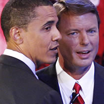 Barack Obama has had enough of President Bush, like all of us, Thursday he accused Bush of launching another political attack on him.