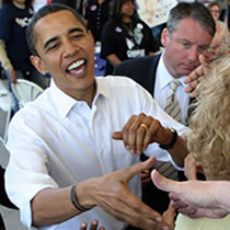 Barack Obama's former pastor's rhetoric has not affected voters opinions of the presidential hopeful.