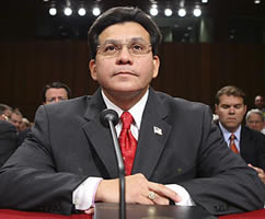 Attorney General Alberto Gonzales, caught lying repeatedly to Congress, has resigned.