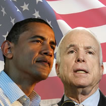 A new poll conducted by the University of New Hampshire shows that John McCain and Barack Obama are statistically tied in New Hampshire.