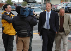 Former Alaska state Rep. Tom Anderson received a stiff sentence of five years in prison today for his conviction on seven federal counts of conspiracy and bribery.