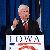 Chris Dodd says he is placing a hold on a bill reauthorizing the Foreign Intelligence Surveillance Act that would give retroactive immunity to telephone companies that have illegally helped the government with the warrantless wiretap program.