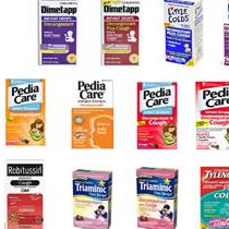 Major makers of infants' nonprescription cough and cold products are recalling many in the United States because of the danger of overdose..