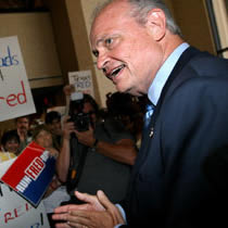 Fred Thompson will be airing his first television advertisements during the Republican presidential debate on Wednesday. The debate he is skipping.