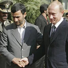 Russian President Vladimir Putin warned the United States that Russia would not accept an attack against Iran.