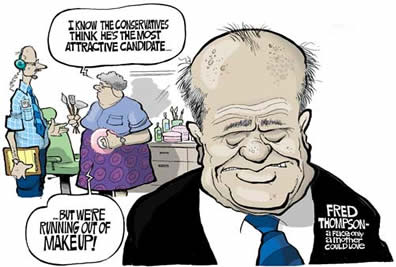 Republican presidential candidate Fred Thompson's campaign